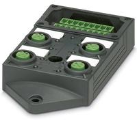 Répartiteur passif M12 filetage en plastique Phoenix Contact SACB-4/ 8-L-C GG SCO P 1452877 1 pc(s)