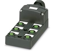 Répartiteur passif M12 filetage en plastique Phoenix Contact SACB-6/12-C SCO P 1452770 1 pc(s)