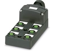 Répartiteur passif M12 filetage en plastique Phoenix Contact SACB-6/12-SC SCO P 1452958 1 pc(s)