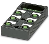 Répartiteur passif M12 filetage en plastique Phoenix Contact SACB-6/ 6-L-C GG SCO P 1452880 1 pc(s)