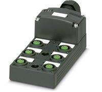 Répartiteur passif M12 filetage en plastique Phoenix Contact SACB-6/ 6-L-SC SCO P 1453009 1 pc(s)