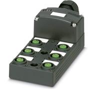 Répartiteur passif M12 filetage en plastique Phoenix Contact SACB-6/ 6-SC SCO P 1452945 1 pc(s)