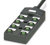 Répartiteur passif M12 filetage en plastique Phoenix Contact SACB-8/16-L-10,0PUR SCO P 1452738 1 pc(s)