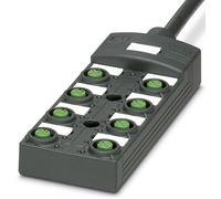 Répartiteur passif M12 filetage en plastique Phoenix Contact SACB-8/ 8-L-10,0PUR SCO P 1452709 1 pc(s)