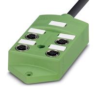 Répartiteur passif M12 filetage métal Phoenix Contact SACB-4/ 8-10,0PUR SCO 1516991 1 pc(s)