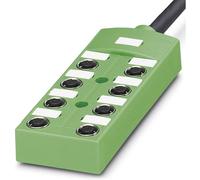 Répartiteur passif M12 filetage métal Phoenix Contact SACB-8/16-L-5,0PUR SCO 1517181 1 pc(s)