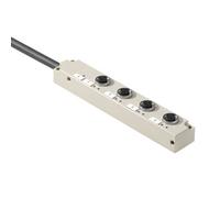 Répartiteur passif pour capteurs/actionneurs Weidmüller SAI-4-F 5P M12 L 5M 1070630000 Contenu: 1 pc(s)