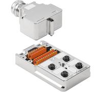 Répartiteur passif pour capteurs/actionneurs Weidmüller SAI-4-MMS 4P M12 1783540000 Contenu: 1 pc(s)