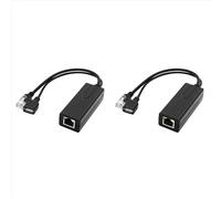Répartiteur PoE 2 x 48 V vers 5 V avec interface USB Ethernet 802.3af/at pour équipements électroniques de caméras IP