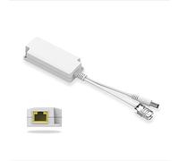 Répartiteur PoE 5 V 2,5 A Sortie CC compatible 5,5 x 2,5 mm et 5,5 x 2,1 mm, adaptateur d'alimentation PoE conforme à la norme IEEE802.3af pour caméra IP de sécurité/téléphone VoIP/AP, PTD-AF-5V