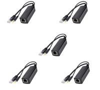 Répartiteur PoE 5X PS5712TG 10/100/1000 Mbit/s compatible IEEE802.3 Af/At (30 W)