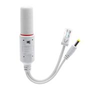 Répartiteur POE Étanche - Répartiteur Extérieur 48 V À 12 V, Système De Contrôle D'accès Répartiteur POE | Caméras De Sécurité Séparateur De Réseau Durable, Longue Durée Pour Les Centres Commerciaux E