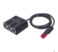 Pro Car Répartiteur pour allume-cigare 67611500 – 3 prises – Courant max 16 A