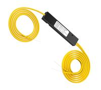 Répartiteur professionnel 1 x 2 avec plusieurs interfaces optiques optiques pour projets d'infrastructure Fibre optique Boîtier ABS pour la maison et le bureau Installation de réseaux avec plusieurs