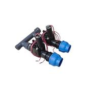 Répartiteur Rain - 2, 3, 4, 5, 6 voies - Avec valve magnétique Hunter PGV 101 Go IG et raccords DN25 DN32 (DN25, répartiteur à 2 voies)