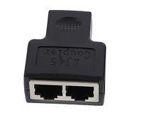 Répartiteur Rj45 1 vers 2, Adaptateur Réseau PC Noir pour Double Sortie