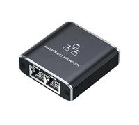 Répartiteur RJ45 Gigabit Ethernet compact, pas besoin de pilote pour des configurations faciles Plug and Play, 2 appareils en réseau simultanément