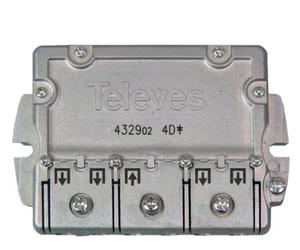 Répartiteur TELEVES blindé 4D easy Femelle