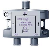 Répartiteur terrestre et satellite avec passage d?alimentation 6 sorties - CAE GROUPE - SVE06BIS