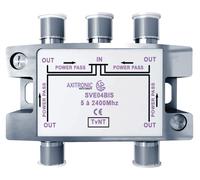 Répartiteur terrestre et satellite avec passage d'alimentation 4 sorties - CAE GROUPE - SVE04BIS