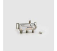 Répartiteur TNT/Sat 3 Sorties D-Home - Raccorder Votre antenne à 3 téléviseurs - Répartiteur 3 Voies Satellite et TNT 5/2300 MHz 24V