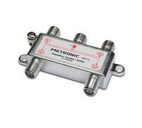 Connectique Audio / Vidéo Metronic Répartiteur d'antenne TV 436114 blindé 4 sorties