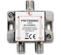 Répartiteur Tv/Sat 2 Sorties À Fiche F Blindé Métal[Z345]