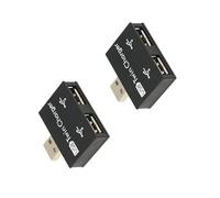 Répartiteur USB 2.0 mâle vers 2 ports femelles - Unificateur de centre de charge rapide pour appareils mobiles, accessoires - Centre USB dense - Transfert de données