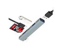 Répartiteur USB C pour MacBook Hub pour iPhone (5 en 1) Lecteur de carte SD Station d'accueil Multiport pour iPad Pro pour ordinateur portable Apple Accessoire Thunderbolt Type C Câble de charge