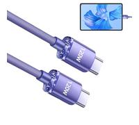 Répartiteur USB USB C - Câble de charge double port de type C, cordon de synchronisation multi-appareils, fil de charge rapide tressé en nylon, distribution d'énergie simultanée | Hub pour ordina