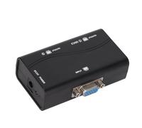 Répartiteur VGA 1 Entrée 2 Sorties 250MHz Alimenté USB Full HD | Transmission 40m avec Module Amplificateur, Boîtier ABS Résistant à la Chaleur, Interface Dorée Anti-Oxydation
