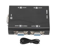 Repartiteur VGa 1 entree 4 sorties 250 MHz 1920 x 1440, alimentation USB, pour ordinateur portable, projecteur, TV