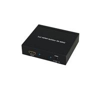 VALUE - Répartiteur vidéo/audio - 2 x HDMI - de bureau Noir G