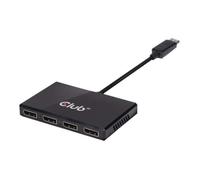 club3D CSV-6400 DisplayPort Adaptateur [1x DisplayPort mâle - 4x DisplayPort femelle] noir
