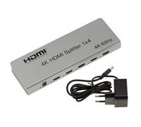 KALEA-INFORMATIQUE Répartiteur vidéo HDMI 2.0 4K 60Hz Type Splitter Qui duplique à l'identique 1 Source en entrée vers 4 Sorties simultanées. Support CEC et Management EDID, HDCP 2.2