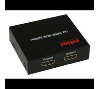 Répartiteur vidéo ROLINE 14.01.3559 HDMI 1 entrée vers 2 sorties HDMI 4K 3840x2160 60Hz noir 70x61x20mm