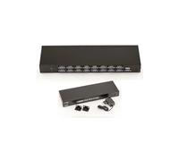 KALEA-INFORMATIQUE Répartiteur vidéo VGA type splitter qui duplique à l'identique 1 source en entrée vers 16 sorties simultanées. Bande passante 350MHz