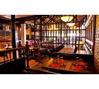 Repas avec entrée plat et dessert pour 2 personnes