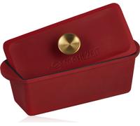 Repas Cocotte en fonte émaillée, 3 litres, Dark Cherry, cocotte, poêle à frire