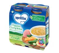 Repas complet Mellin - Légumes, petites pâtes et lapin
