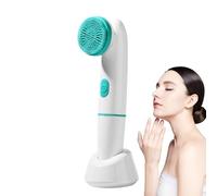 Repas De Nettoyage Du Visage - Nettoyant Pour Visage Électrique, Épurateur Vibrant Portable | Outil De Nettoyage En Profondeur De Masseur Rechargeable Avec Deux Têtes Pour Le Traitement De La Traite