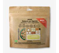 Repas lyophilisé végétarien et bio - Semoule aux légumes - Maxi Pack - 150 g