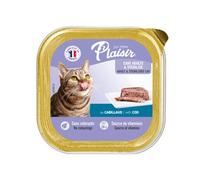 REPAS PLAISIR-Aliment humide chat stérilisé Plaisir cabillaud en barquette de 100 g