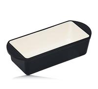 Repas plat à four en fonte rectangulaire 1,6 litre | Blue Berry | fonte émaillée | moule à lasagnes haut, moules à four, rôtissoire émaillée, moule à rôti