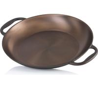 Repas Poêle à paella polie, Ø 35 cm, poêle en fonte, poêle à paella, poêle à frire, anti-adhésive