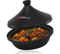 Repas Tagine en fonte | Ø 25 cm | Tajine casserole avec couvercle pour induction