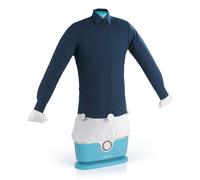 CLEANmaxx Fer à repasser avec fonction minuterie pour chemises & chemisiers - Bleu