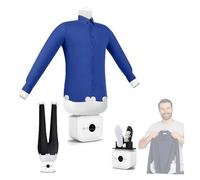 Repasseuse automatique for chemises, poupée repasseuse avec machine électrique, corps en forme de ballon, embout parfumé inclus.(TypeA)