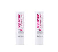 Repavar Duo Régénérateur Stick Solaire Lèvres SPF20 2x4g