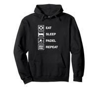 Repeat Eat Sleep Padel Sweat à Capuche